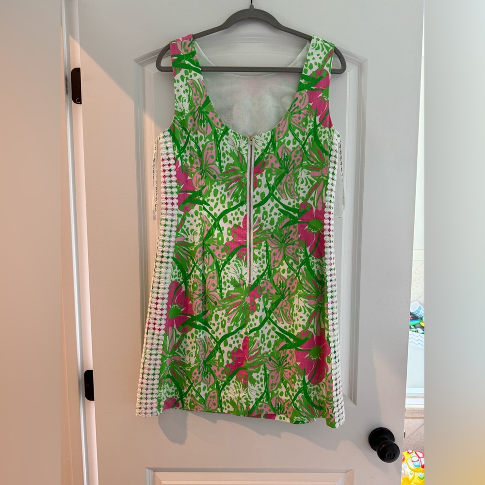 LILLY PULITZER | Hidden Tiger Mila Shift Dress Size 14 - Picture 5 of 5